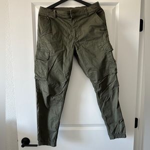 Uniqlo Green Cargos
